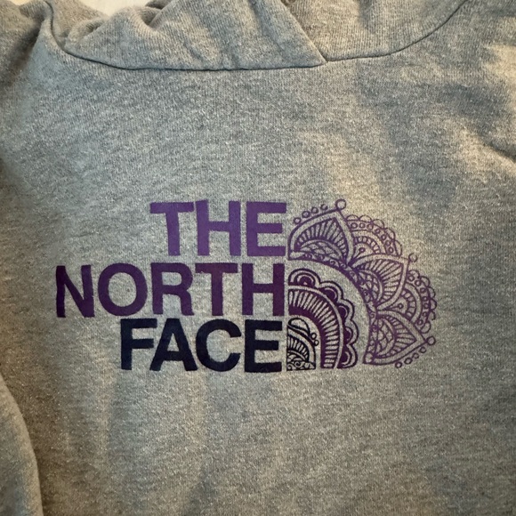 The North Face Tops - The North Face Light Gray Women's Hoodie